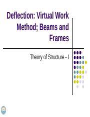 09 deflection virtual work method beams
