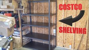 installing costco shelving random