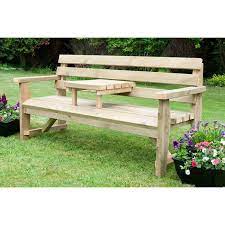 Rustic Garden Bench Sustainable Furniture