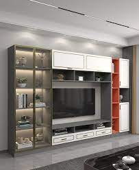 Modern Tv Cabinet Glass Door Cabinet
