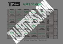 focus t25 workout schedule zillafitness