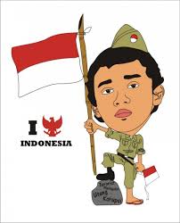 Karikatur para pahlawan yang dulu pernah berjuang untuk merebut kembali tanah air indonesia yang pada waktu itu. Gambar Karikatur Pahlawan Kemerdekaan Ideku Unik