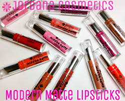 jordana cosmetics modern matte lipstick