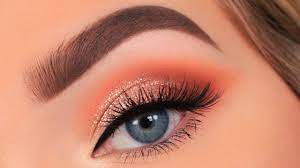 full glam peach makeup tutorial you