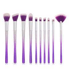 beauty powder 10pcs purple foundation