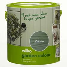 Wilko Willow Fence Paint Colorful