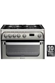 Stainless Steel Double Oven Gas Cooker