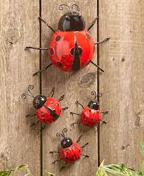 sets of 4 metal garden bugs ltd