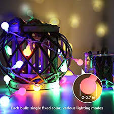 le ilux smart rgb globe string lights