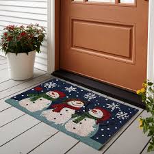 rectangular indoor decorative door mat