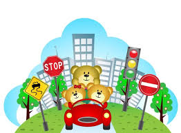 road safety adver vector images
