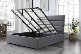 Gas Lift Bed Frame In Charcoal From
