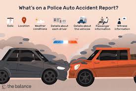 what is in a police accident report