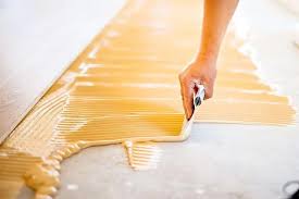 how to glue hardwood floors step by