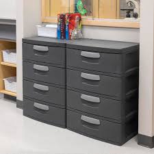 sterilite 0174 4 drawer unit flat