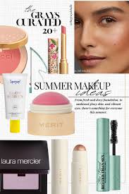 summer makeup looks the gray details