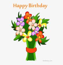 happy birthday flowers png transpa