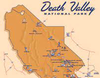 If you're looking to buy a detailed death valley trails map that covers the entire park, the national geographic trails illustrated map is a great choice, as is the tom harrison map.i personally own the trails illustrated map, although the tom harrison map is slightly less expensive (and it can be nice to support a small business). Death Valley Map On Behance