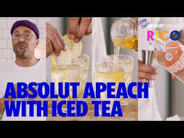 absolut apeach iced tea absolut