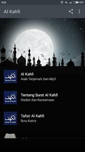 Tafsir ibnu katsir surah al kahfi. Surat Al Kahfi Arabic Mp3 Audio Tafsir Terjemah For Android Apk Download