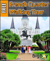 french quarter walking tour map