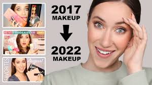 using makeup from the beauty guru era