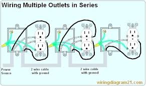 Normally, i would fix this by pigtailing behind the receptacle (so that there are no more than one wire per. Mf 5420 Multiple Outlet Wiring Multiple Electrical Outlet Wiring Diagram Download Diagram
