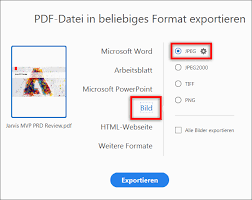 Jpg is the most popular image format out there, but we also support all the other image formats: Konvertieren Von Pdf Dateien In Jpg Mit Adobe Acrobat