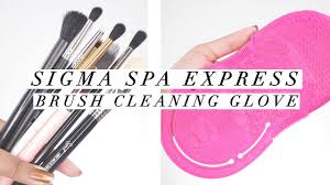 sigma spa express brush glove gimmicky