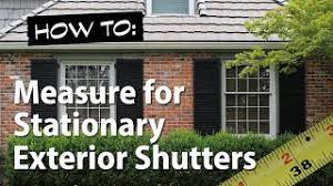 The same can be said for corner windows. How To Measure For Exterior Shutters Step Instruction Guide For Windows
