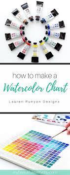 How To Make A Watercolor Chart My Beautiful Everyday