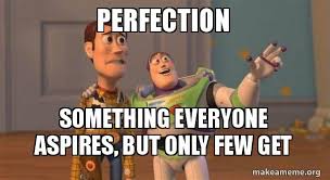 Image result for perfection meme