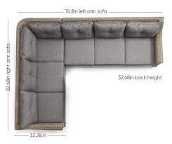 Broyhill Wicker Sectional