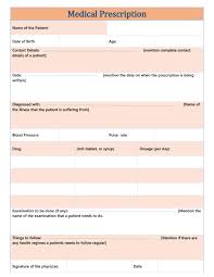 Review dialysis prescription, note general physical and mental condition of patient through observation and interview, obtain information and/or data to determine compliance to dietary or medication regimen. 32 Real Fake Prescription Templates Printabletemplates