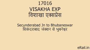 17016 VISAKHA EXP Train Route