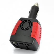 Image result for Power Inverter Adapter with USB Charger