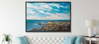 Large Coastal Wall Art Canvas Prints