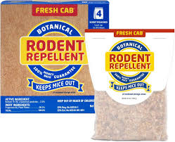 fresh cab rodent repellent 5 pack x 4