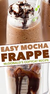 enjoy your mcdonalds frappe coffee how