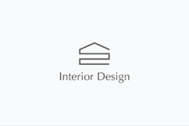 interior design logo template graphic