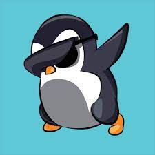 cute penguin funny cartoon vector free