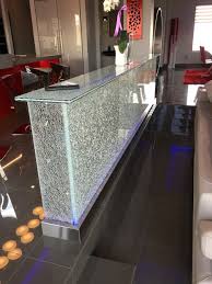 Glass Countertops Contemporary Home