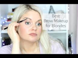 the best eye brow s for blondes