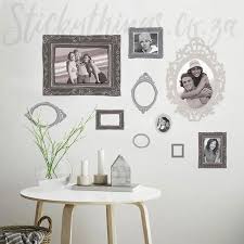 Metallic Frame Wall Stickers L And