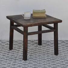 Barn Vintage Rustic Square Coffee Table