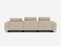 fabric or leather reclining sofa