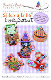 Details About Sale30 Off Brookes Books X Stitch Bead Chart Stitch A Little Spooky Critters I