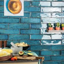 Ivy Hill Tile Moze Blue 3 In X 12 In