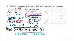 How To Find The Foci Of A Hyperbola