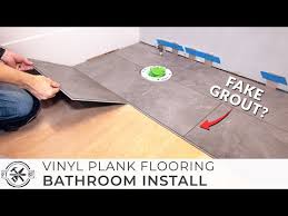 Read this article to find out never apply tile directly to plywood or a wood subfloor. How To Install Vinyl Plank Flooring In A Bathroom Fixthisbuildthat
